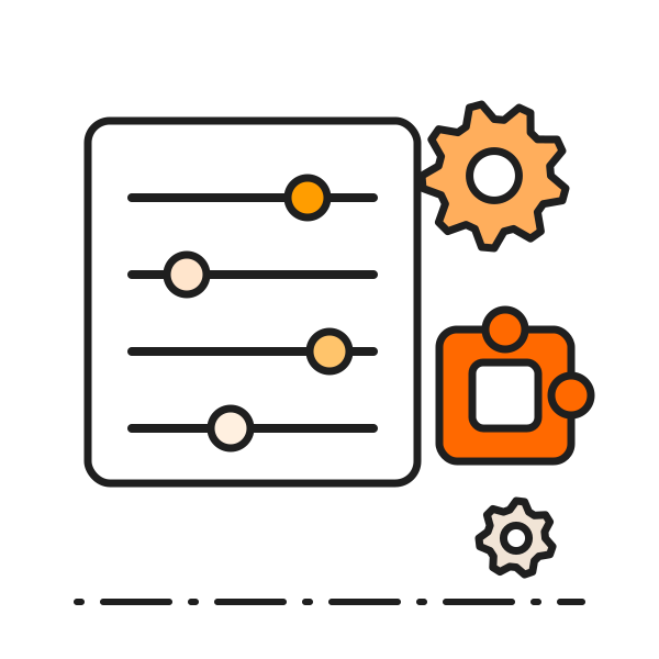 Customized Digital Solutions illustration