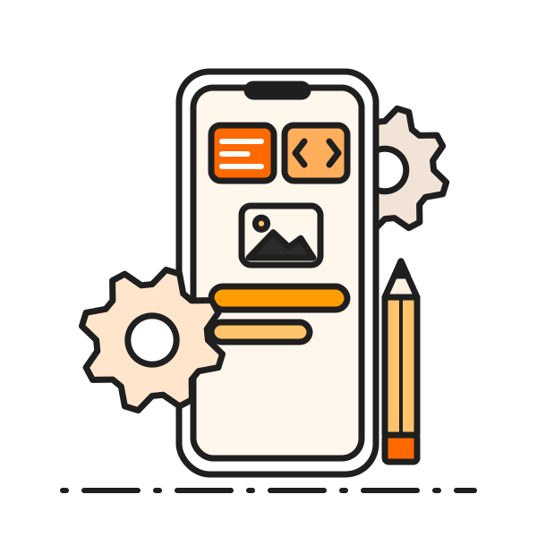 Mobile App Development illustration